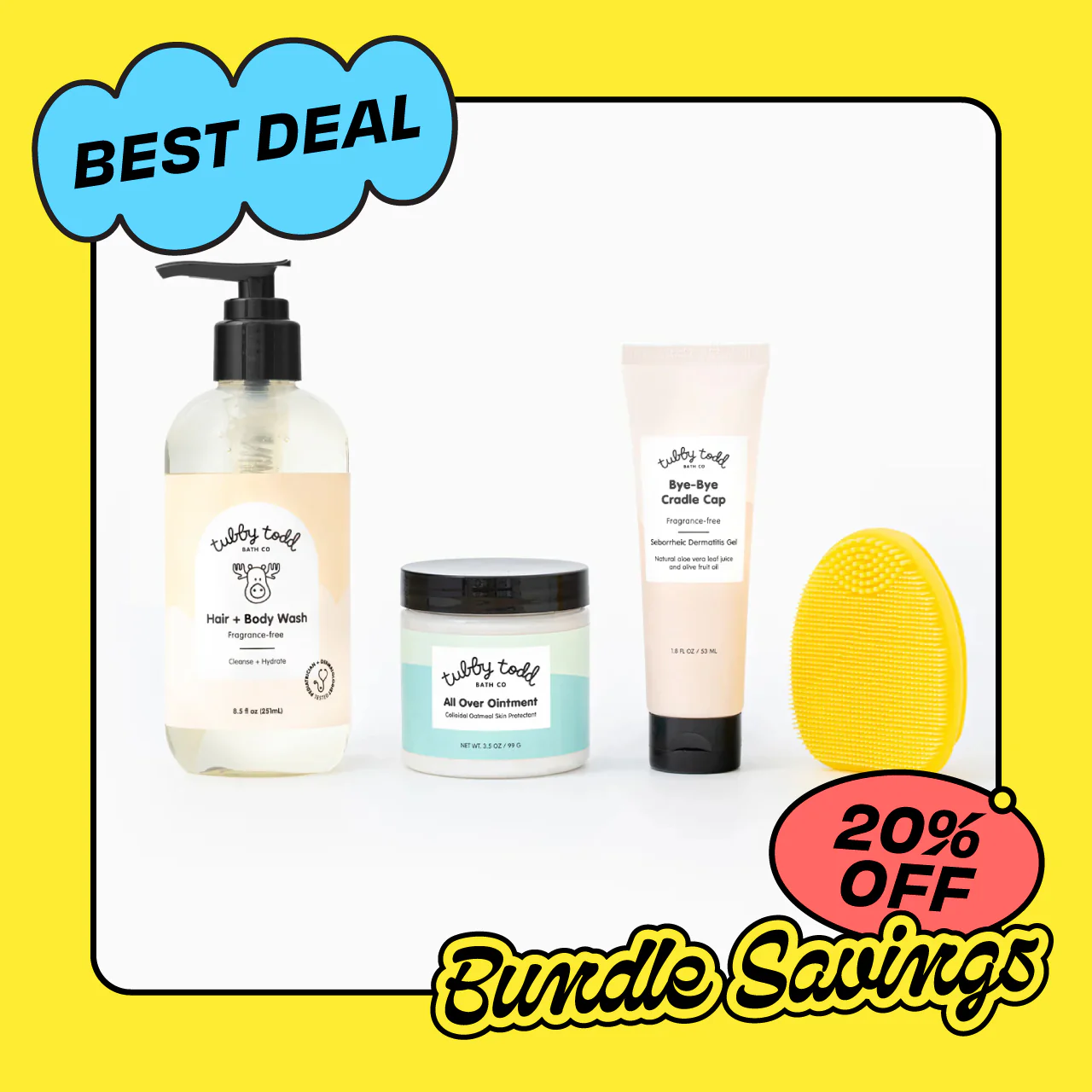 Bye-Bye Cradle Cap Bundle